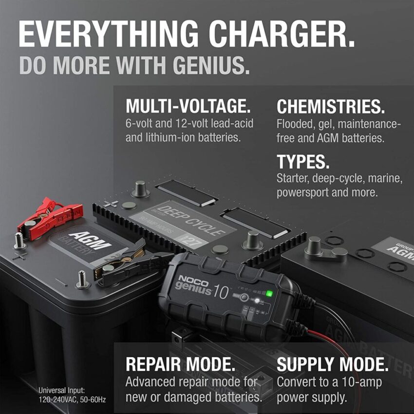 Best RV Battery Charger Options for 2024: Smart Charging Solutions 5 RV Battery Charger