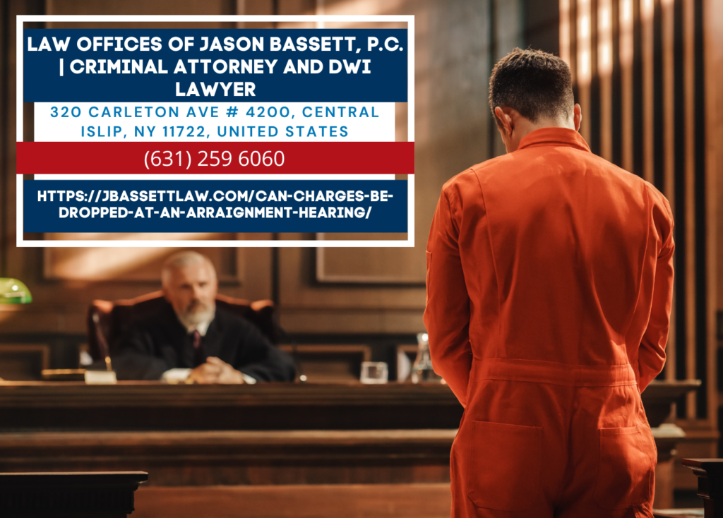 Can Charges Be Dropped at an Arraignment Hearing