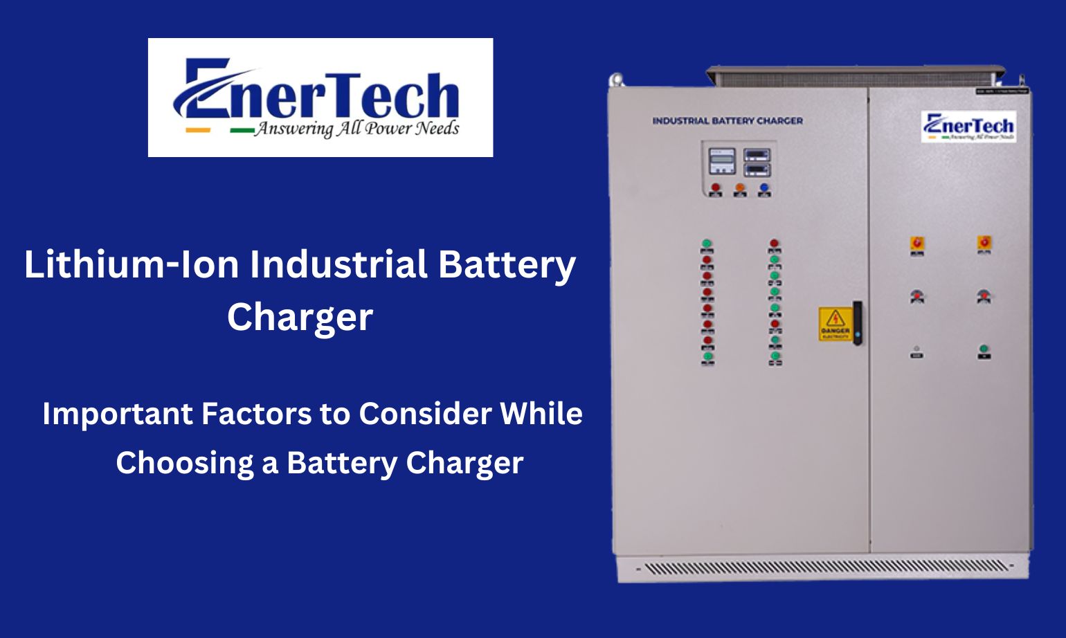 Lithium Ion Battery Charger