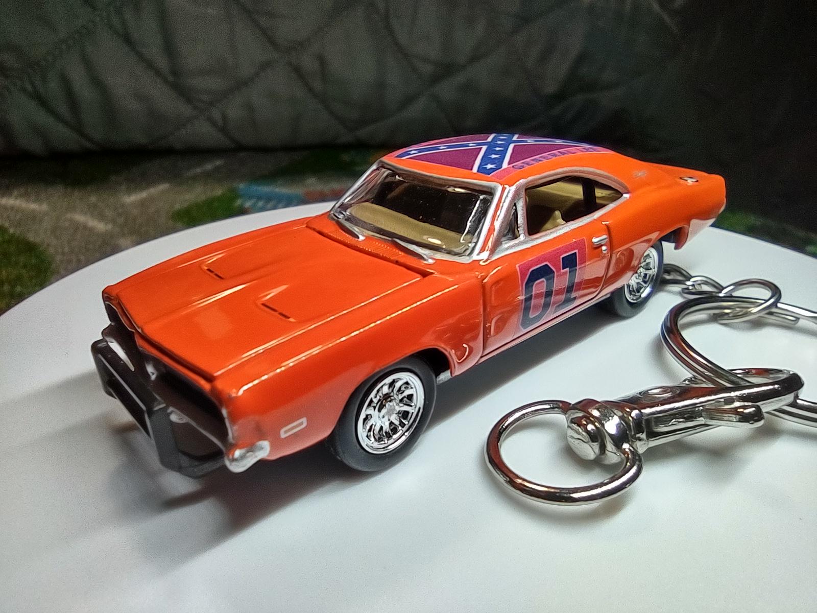 1969 Dodge Hemi Charger Keychain Adult Unisex