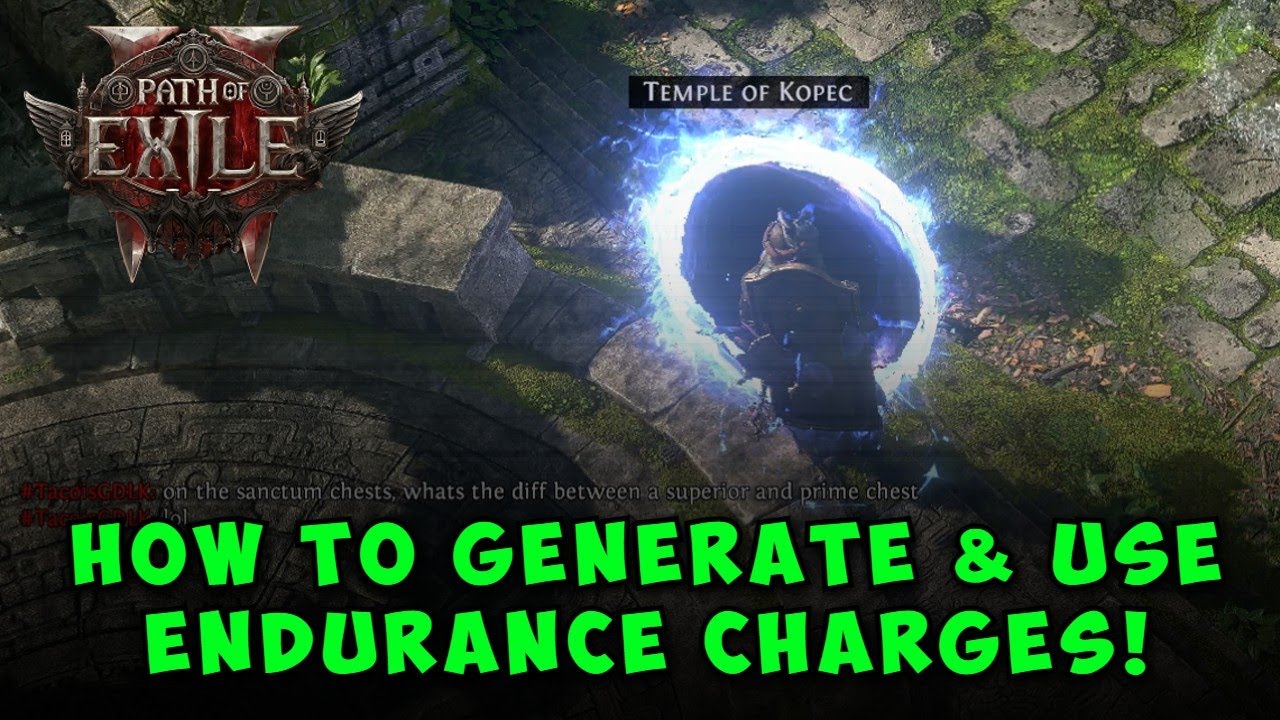 POE Endurance Charge