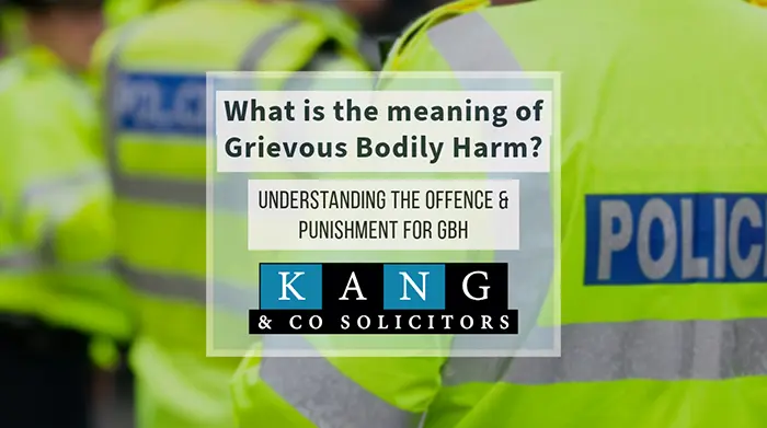 Understanding GBH Charge: Legal Framework and Implications in UK Criminal Law 3 GBH Charge