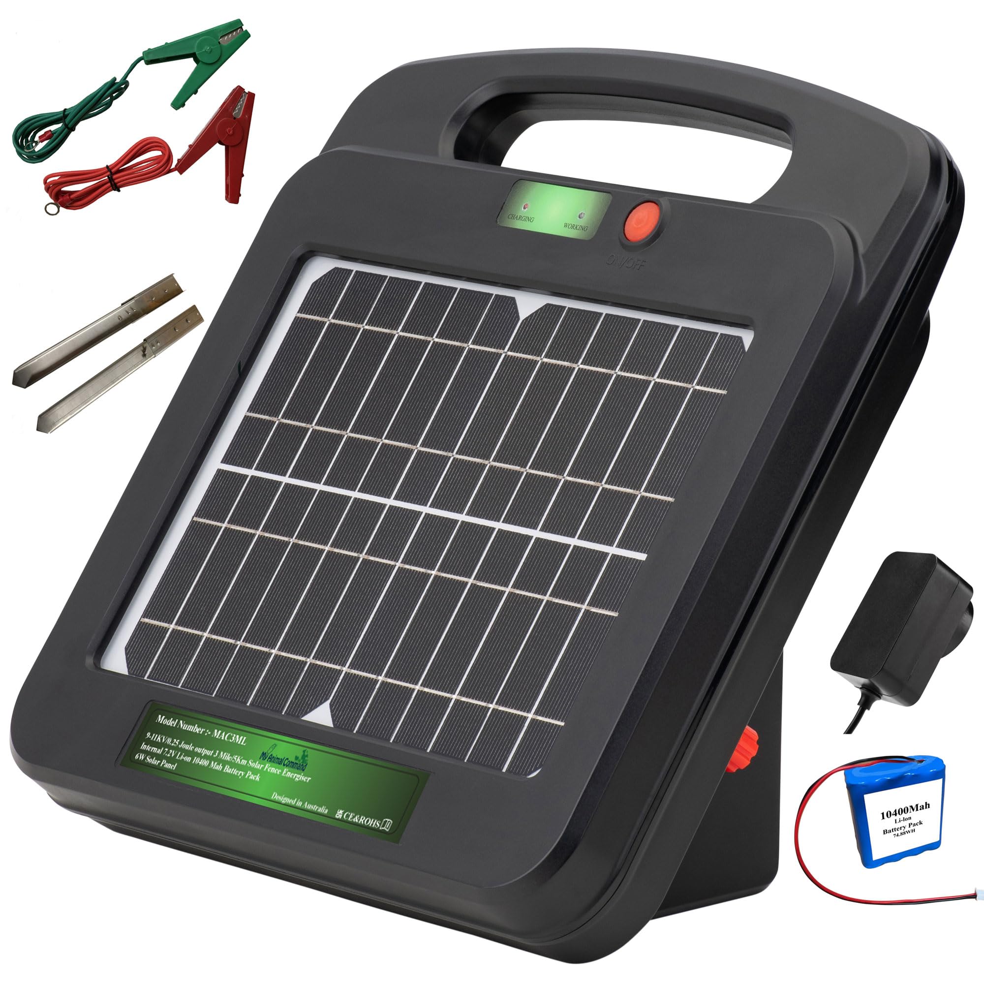 Electric Fence Battery Charger