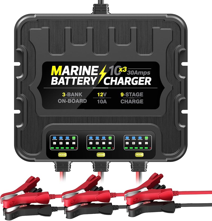 3 Bank Battery Chargers