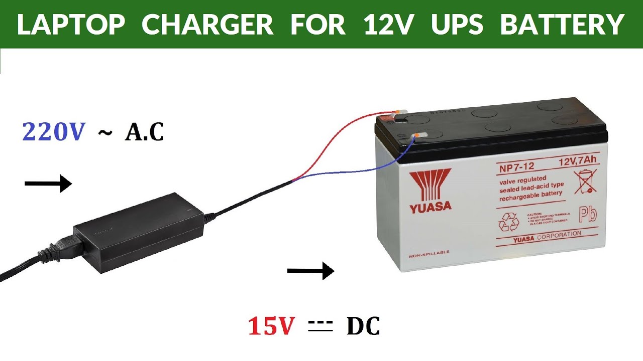 12V battery charging