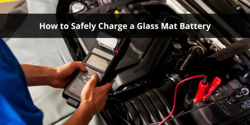 charging a glass mat battery
